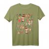 Pilz Cottagecore Kleidung - Botanisches Ästhetik T-Shirt mit Landhaus-Design, Perfekt als Geschenk für Natur- und Pflanzenliebhaber