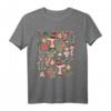 Pilz Cottagecore Kleidung - Botanisches Ästhetik T-Shirt mit Landhaus-Design, Perfekt als Geschenk für Natur- und Pflanzenliebhaber