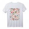 Pilz Cottagecore Kleidung - Botanisches Ästhetik T-Shirt mit Landhaus-Design, Perfekt als Geschenk für Natur- und Pflanzenliebhaber