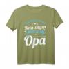 Vatertag Shirt Opa T-Shirt mit Spruch – Lustige Geschenkidee für Großvater zum Geburtstag, Weihnachten oder Familienfest