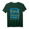 Ich bin stolzer Papa Vater Sohn Eltern Geschenk Spruch T-Shirt - Lustiges Familienoutfit für Vatertag, Geburtstag & Weihnachten