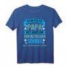 Ich bin stolzer Papa Vater Sohn Eltern Geschenk Spruch T-Shirt - Lustiges Familienoutfit für Vatertag, Geburtstag & Weihnachten