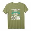 Du kannst mich nicht erschrecken ich habe einen Sohn T-Shirt - Witziges Vatertagsgeschenk für Paps & Vati, Männertag & Herrentag