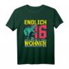 Endlich 16 Aber Meine Eltern Wohnen Noch Bei Mir - Lustiges Geburtstags-T-Shirt für Jungen und Mädchen zum 16. Geburtstag