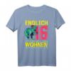 Endlich 16 Aber Meine Eltern Wohnen Noch Bei Mir - Lustiges Geburtstags-T-Shirt für Jungen und Mädchen zum 16. Geburtstag