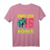 Endlich 16 Aber Meine Eltern Wohnen Noch Bei Mir - Lustiges Geburtstags-T-Shirt für Jungen und Mädchen zum 16. Geburtstag