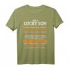 Ich bin ein glücklicher Sohn T-Shirt – Humorvolles Geschenk für den Sohn von großartiger Mutter, perfekt für Geburtstag oder Muttertag