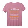 Ich bin ein glücklicher Sohn T-Shirt – Humorvolles Geschenk für den Sohn von großartiger Mutter, perfekt für Geburtstag oder Muttertag