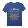 Ich bin ein glücklicher Sohn T-Shirt – Humorvolles Geschenk für den Sohn von großartiger Mutter, perfekt für Geburtstag oder Muttertag