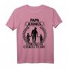 Papa von 2 Söhnen Vatertag Partnerlook T-Shirt - Klassischer Vater und Zwei Jungs Familienlook
