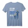 Herren Vatertag T-Shirt für Polizisten und Helden - Stolzer Spruch, Vorbild & Geschenk für Väter, Opas, Schwager & Onkel