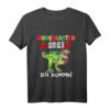 Kinder Dinosaurier T-Shirt 2021 - Ich Komme! Lustiges Geburtstags- und Kindergartenbeginn-Shirt für Jungen und Mädchen mit T-Rex Motiv