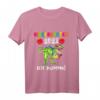Kinder Dinosaurier T-Shirt 2021 - Ich Komme! Lustiges Geburtstags- und Kindergartenbeginn-Shirt für Jungen und Mädchen mit T-Rex Motiv