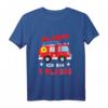 Kinder Feuerwehr T-Shirt für den Schulanfang - Einschulungsgeschenk mit Alarm Ich bin 1. Klasse Motiv für Jungen und Mädchen