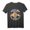 Vater & Sohn Nicht immer einer Meinung Vatertag Geschenk T-Shirt – Humorvolles und Persönliches Geschenk für Papa & Sohn