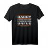Lustiges Vater Sohn Tochter T-Shirt mit Sprüchen - Perfektes Geschenk für Väter, Kinder und Familienhumor