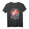 Vintage Fat Racoon T-Shirt mit Aufdruck 'I Regret Nothing' – Lustiges Geschenk für Waschbär-Fans, Tierliebhaber & Humorfreunde