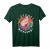 Vintage Fat Racoon T-Shirt mit Aufdruck 'I Regret Nothing' – Lustiges Geschenk für Waschbär-Fans, Tierliebhaber & Humorfreunde