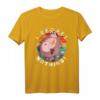 Vintage Fat Racoon T-Shirt mit Aufdruck 'I Regret Nothing' – Lustiges Geschenk für Waschbär-Fans, Tierliebhaber & Humorfreunde