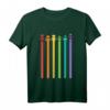Roboter in den Farben des Regenbogen LGBT+ Stolz T-Shirt für Kinder – Buntes Mode-Statement für Schule & Spiele