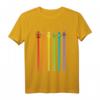Roboter in den Farben des Regenbogen LGBT+ Stolz T-Shirt für Kinder – Buntes Mode-Statement für Schule & Spiele