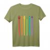 Roboter in den Farben des Regenbogen LGBT+ Stolz T-Shirt für Kinder – Buntes Mode-Statement für Schule & Spiele