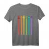 Roboter in den Farben des Regenbogen LGBT+ Stolz T-Shirt für Kinder – Buntes Mode-Statement für Schule & Spiele