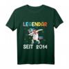 Kinder Einhorn Glitzer Legendär seit 2014 T-Shirt – Witziges Geburtstagsgeschenk für 6-Jährige Mädchen und Jungen