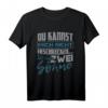 Du kannst mich nicht erschrecken Ich habe zwei Söhne - Humorvolles Papa T-Shirt für zweifache Väter, Zwillingspapa Geschenkidee zum Geburtstag & Weihnachten