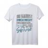 Du kannst mich nicht erschrecken Ich habe zwei Söhne - Humorvolles Papa T-Shirt für zweifache Väter, Zwillingspapa Geschenkidee zum Geburtstag & Weihnachten