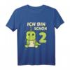 Kinder Ich bin schon 2 Jahre alt Dinosaurier T-Shirt - Perfekt für den Geburtstag, Dino-Liebhaber & Jungen & Mädchen