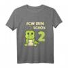 Kinder Ich bin schon 2 Jahre alt Dinosaurier T-Shirt - Perfekt für den Geburtstag, Dino-Liebhaber & Jungen & Mädchen