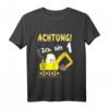 Kinder Bagger Baustelle T-Shirt - Geschenkidee zum 1. Geburtstag für Jungen und Mädchen, Fahrzeuge für Einjährige