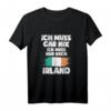 Lustiges Irland Flaggen T-Shirt – Geschenkidee für Irland-Fans, Heimatverbundene & Urlaubsparadies Liebhaber