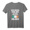Lustiges Irland Flaggen T-Shirt – Geschenkidee für Irland-Fans, Heimatverbundene & Urlaubsparadies Liebhaber