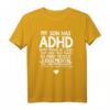 ADHS Sohn T-Shirt für Eltern mit humorvollem Zitat – Bewusstseinsmonat Geschenk für Mütter und Väter