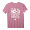 ADHS Sohn T-Shirt für Eltern mit humorvollem Zitat – Bewusstseinsmonat Geschenk für Mütter und Väter
