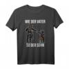 Wie der Vater so der Sohn Papa Motocross Motorrad Dirt Bike T-Shirt – Perfektes Familien-Outfit für Motorsportfans und Geschenke zu Weihnachten, Geburtstag & Vatertag