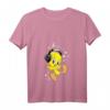 HapDog Kids Tweety Kopfhörer T-Shirt mit V-Ausschnitt – Lustiges Cartoon Geschenk für Fans von Bugs Bunny, Daffy Duck & Co.