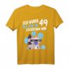 49. Geburtstag T-Shirt 1972 Geschenk für Mann Frau - Lustiges Lockdown Geburtstagsoutfit für Geburtstagsparty & Feier