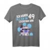 49. Geburtstag T-Shirt 1972 Geschenk für Mann Frau - Lustiges Lockdown Geburtstagsoutfit für Geburtstagsparty & Feier