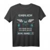 Endlich 18 ähm Mama? Lustiges Geburtstags T-Shirt für Sohn und Tochter zum 18. Geburtstag - Volljährigkeit Geschenkidee