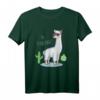 Lama kein Problama T-Shirt - Lustiges Tiermotiv mit Kakteen und Sonnenbrille für Lama- und Alpaka-Fans, Kinder & Tierliebhaber