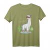 Lama kein Problama T-Shirt - Lustiges Tiermotiv mit Kakteen und Sonnenbrille für Lama- und Alpaka-Fans, Kinder & Tierliebhaber