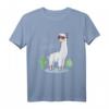 Lama kein Problama T-Shirt - Lustiges Tiermotiv mit Kakteen und Sonnenbrille für Lama- und Alpaka-Fans, Kinder & Tierliebhaber
