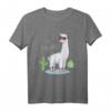 Lama kein Problama T-Shirt - Lustiges Tiermotiv mit Kakteen und Sonnenbrille für Lama- und Alpaka-Fans, Kinder & Tierliebhaber