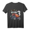 Kinder Ich bin 3 Jahr Monster Truck Auto T-Shirt – Perfektes Geschenk zum 3. Geburtstag für Sohn und Enkelsohn