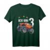 Kinder Ich bin 3 Jahr Monster Truck Auto T-Shirt – Perfektes Geschenk zum 3. Geburtstag für Sohn und Enkelsohn