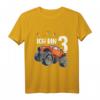 Kinder Ich bin 3 Jahr Monster Truck Auto T-Shirt – Perfektes Geschenk zum 3. Geburtstag für Sohn und Enkelsohn