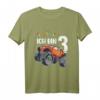 Kinder Ich bin 3 Jahr Monster Truck Auto T-Shirt – Perfektes Geschenk zum 3. Geburtstag für Sohn und Enkelsohn
